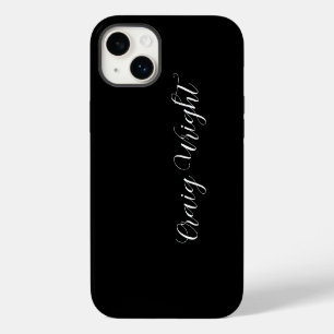 Professional Minimalist Add Name Personalized iPhone 14 Plus Case