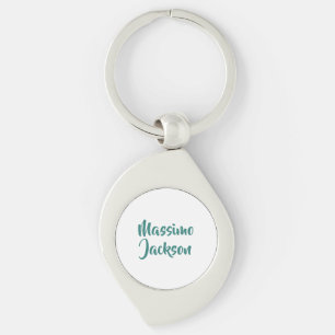 Professional Minimalist Add Name Personalized Keychain