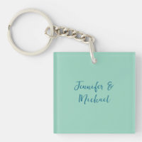 Professional minimalist light teal calligraphy