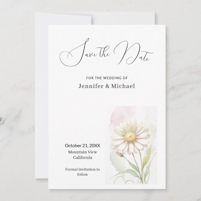 Professional Minimalist Modern Plain Simple Invitation (Front)