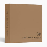 Professional Minimalist Monogram