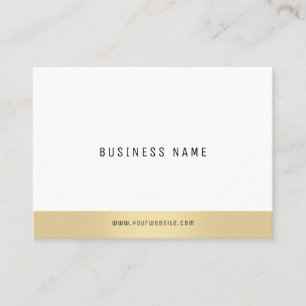 Professional Minimalist Template Elegant Gold Cool Business Card