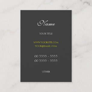 Professional Modern and Elegant 3 Business Card