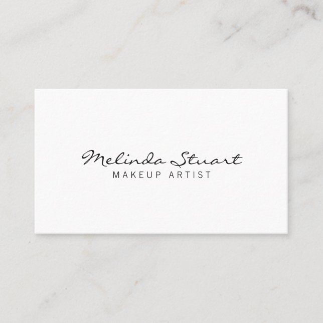 Professional Modern Black and White Appointment (Front)