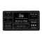 Professional Modern Black Soy Candle Labels