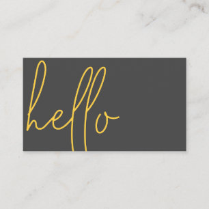 Professional Modern Business Card