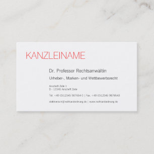 professional modern business card