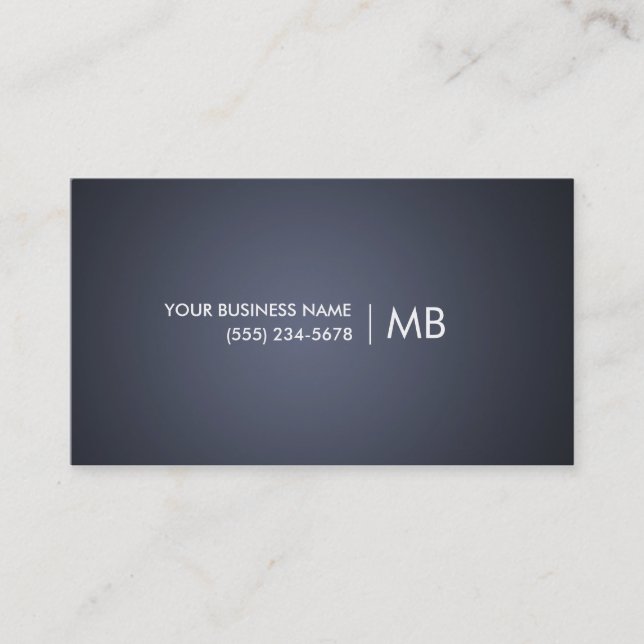 Professional Modern Business Card Customizable (Front)