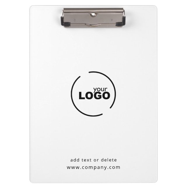 Professional Modern Business Logo Clipboard (Front)