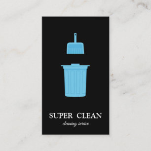 Professional Modern Chic House Cleaning Service  Business Card