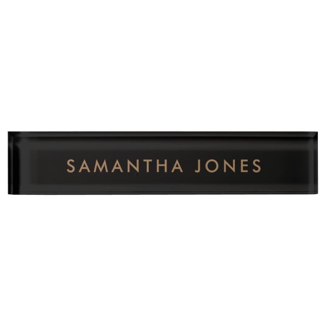  Professional Modern Classy Office Name Plate (Front)
