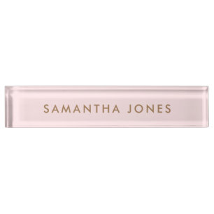Professional Modern Classy Office Name Plate