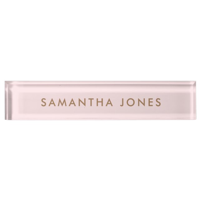  Professional Modern Classy Office Name Plate (Front)