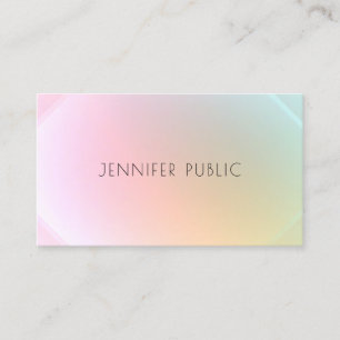 Professional Modern Colourful Template Elegant Business Card