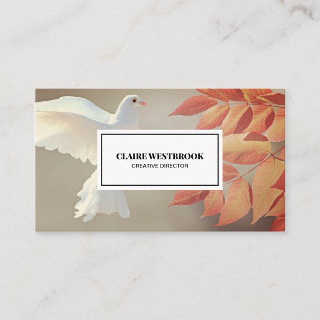 Professional Modern Custom Personalized Business C Business Card (Front)