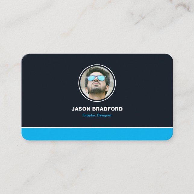 Professional Modern Custom Personalized Business Card (Front)