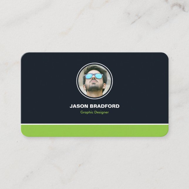 Professional Modern Custom Personalized Business Card (Front)