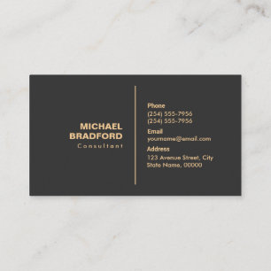 Professional Modern Custom Personalized Business Card