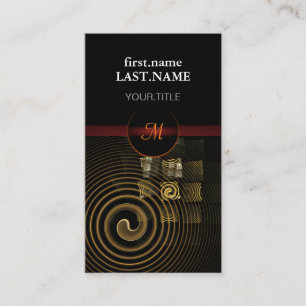 Professional Modern Elegant Cool Hypnosis Business Card