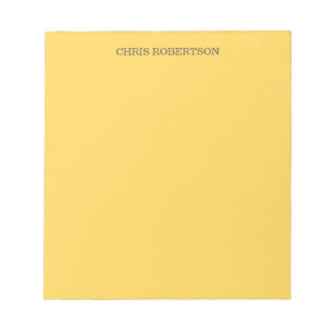 Professional Modern Elegant Simple Notepad