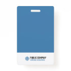 Professional Modern Employee Event Staff ID