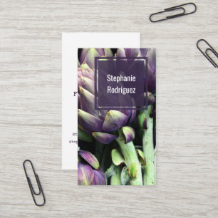 Professional Modern Food  Business Card