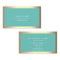 Professional Modern Golden Simply Mint Blue