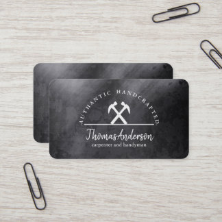 Professional Modern Home Repair Handyman Business Card