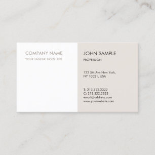 Professional Modern Minimalist Elegant Template Business Card