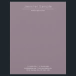 Professional Modern Minimalist Elegant Template Letterhead<br><div class="desc">Professional Modern Minimalist Design Elegant Template Letterhead.</div>