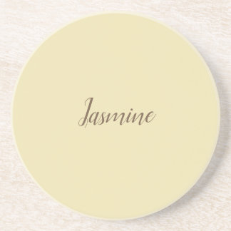 Professional Modern Minimalist Pastel Beige Colour Coaster