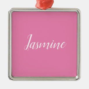 Professional Modern Minimalist Pink Metal Ornament