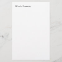Professional Modern Minimalist Plain Calligraphy