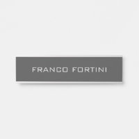 Professional Modern Minimalist Plain Grey
