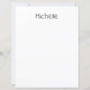 Professional Modern Minimalist Plain Own Name