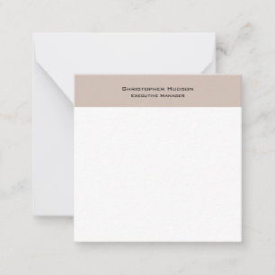 Professional Modern Minimalist Simple Plain Card
