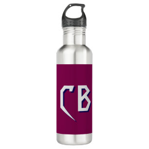 Professional Modern Monogram Minimalist Initials 710 Ml Water Bottle
