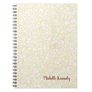 Professional Modern Mosaic Design Minimalist Notebook