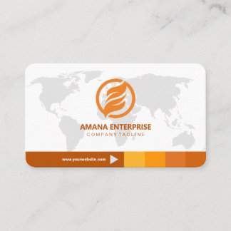 Professional Modern QR Code Custom Personalized Business Card