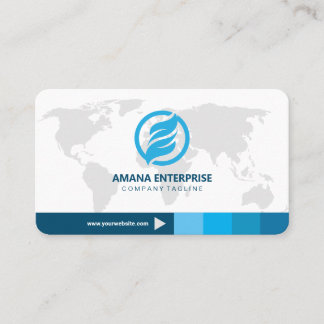 Professional Modern QR Code Custom Personalized Business Card