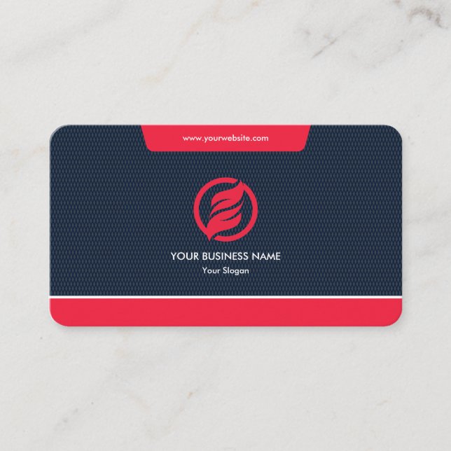 Professional Modern QR Code Custom Personalized Business Card (Front)