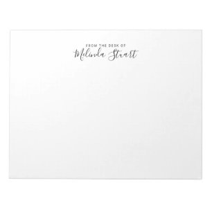 Professional Modern Script Notepad