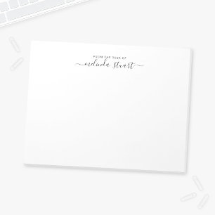 Professional Modern Script Notepad