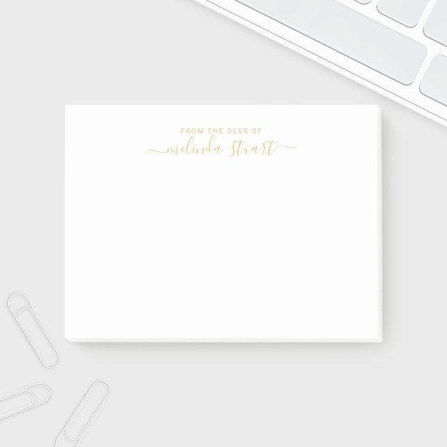 Professional Modern Script Post-it Notes (Creator Uploaded)