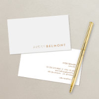 Professional Modern Simple Light Grey Minimalist