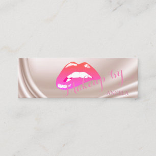 Professional Modern Stylish Saten-Lips Mini Business Card
