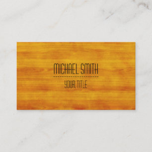 Professional Modern Wood Grain Business Card