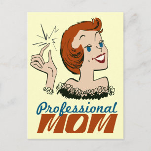 Professional Mom Postcard