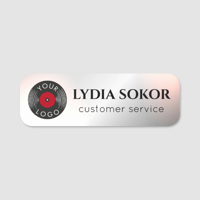 Professional Name Tag (Front)