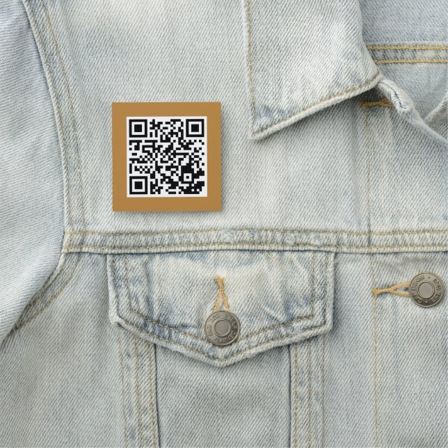 Professional Name Tag with Scannable QR Code (In Situ)